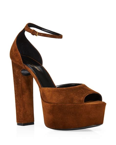 Saint Laurent Yves Women's Jodie Platform Sandals.